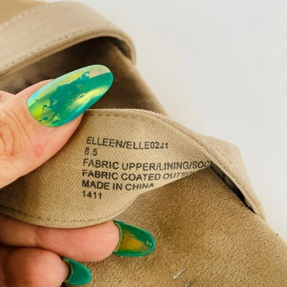 90s Y2K Fashion Steve Madden Platform Espadrille Sandals Taupe Tan